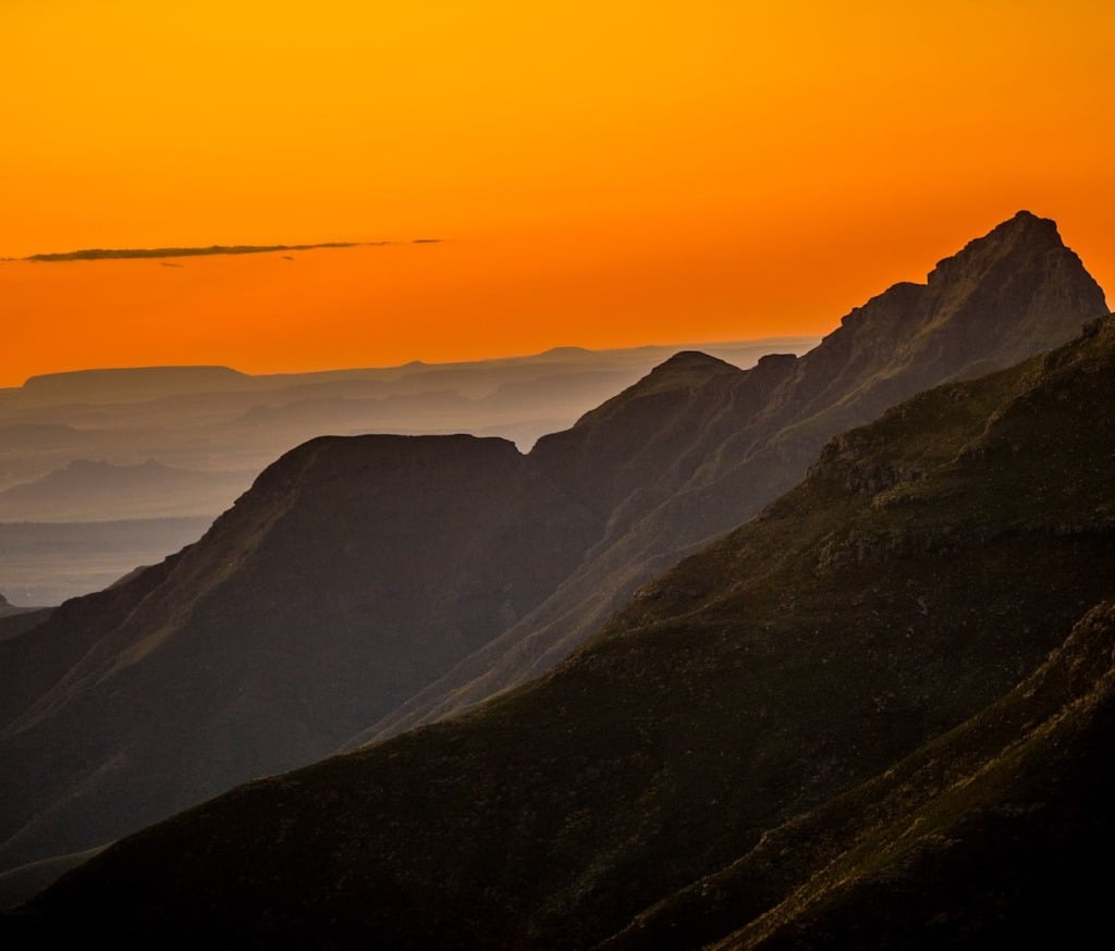 Drakensberg Sunset